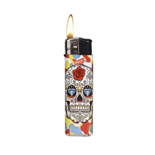 Prof Mexican Skulls Electronic Lighter - Billede 2