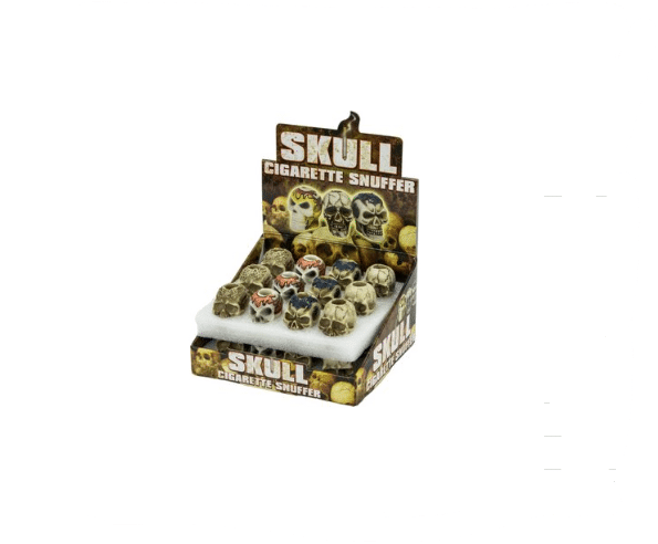 Glutkiller Resin Skull Cigaret Slukker www.jware .dk https://jware.dk/sv/produkt/glutkiller-cigarettslackare-med-dodskalle-av-harts/ Glutkiller Cigarettsläckare med dödskalle av harts