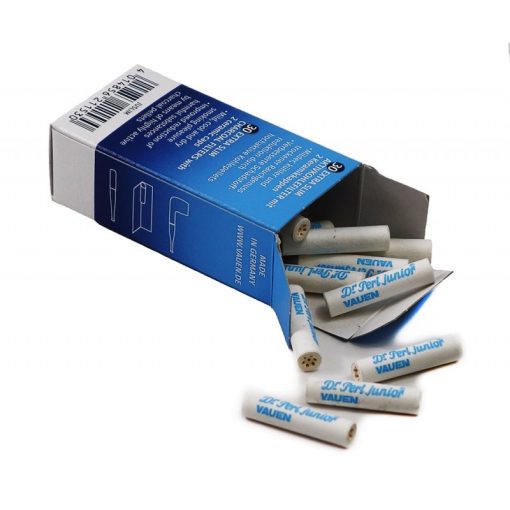 Vauen Dr. Perl Slim Charcoal Filter 6 mm 30 Stk - Billede 2