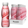 Barebells Strawberry Milkshake 8 x 330 ml www.jware .dk https://jware.dk/produkt/barebells-chocolate-milkshake-8-x-330-ml/