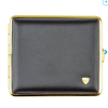 V.H Cigaretetui Laeder Moerkebrun 18 Kingsize www.jware .dk https://jware.dk/en/produkt/v-h-cigarette-case-leather-crocodile-petrol-blue-18-kingsize/
