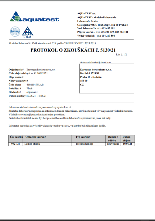 Lemon Haze CBD-blomma 15%. - Bild 3
