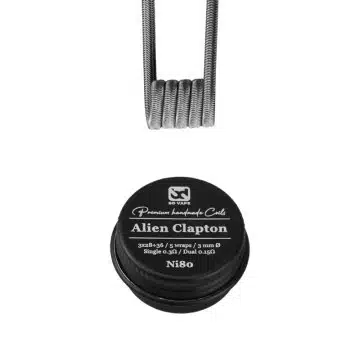 BD Vape Alien Clapton Ni80 0.3 Handmade (2pcs) - JWare