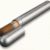 Cigar Tube Roer i Staal 20 cm www.jware .dk 1 https://jware.dk/en/produkt/cigar-case-leather-look-cuba-3-pcs/