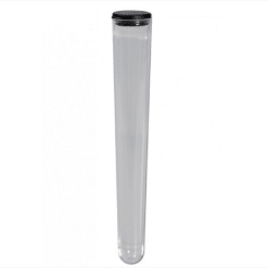 Skarvrör Transparent 110mm