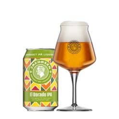 Alternative view of Jacobsen El Dorado IPA 4% (24 x 33 cl)