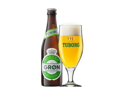 Grøn Tuborg (30 x 33 cl Glas) - Billede 2