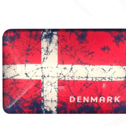 Magnet Danmark Flagga Glas