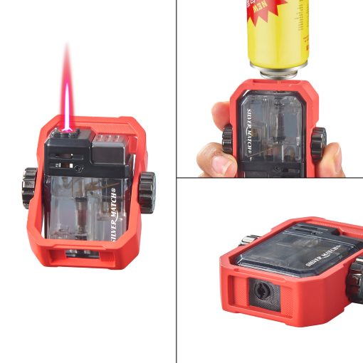 Silver Match Windproof Reykjavik Jetflame - Image 2