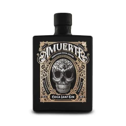 Amuerte Coca Leaf Gin - Black Edition 43% 70 cl