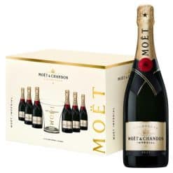 Moët & Chandon Champagne Box 12% (6x75cl + Køler)