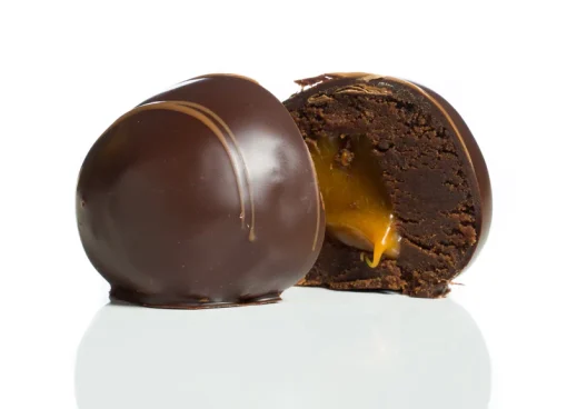 Reserved Chocolate Trøffel Romkugler Mørk Chokolade 360g - Billede 3