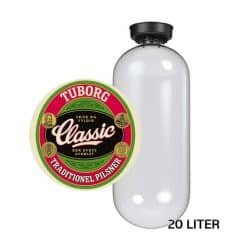 Tuborg Classic Modular fustage Draughtmaster 4,6% 20 Liter