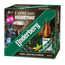 Underberg Espresso Herbtini Bitter (12x2cl/pk)