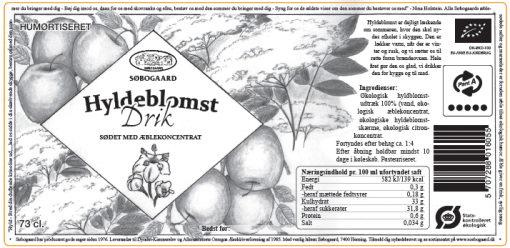 Søbogaard Hyldeblomst 12 x 73 cl - Billede 2