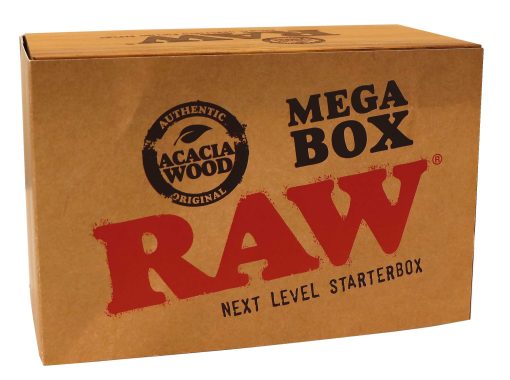Raw Mega Box Large Acacia Wood Slide Filled - Billede 2