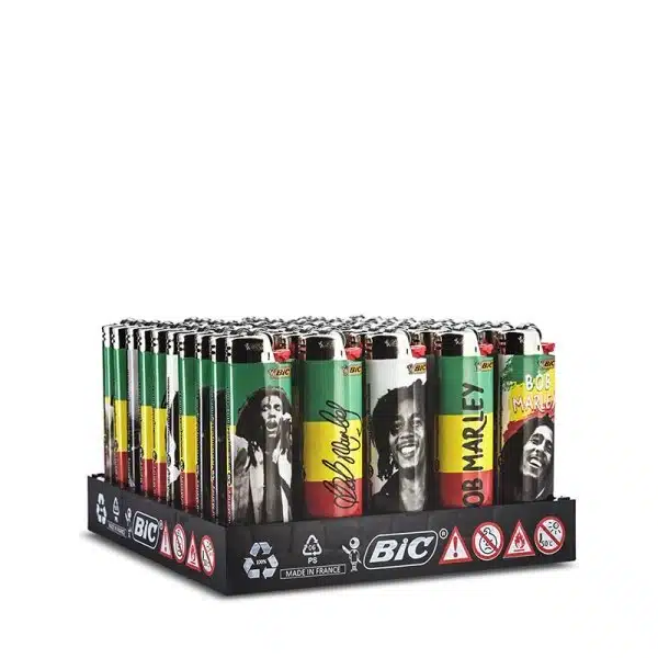 Bic Bob Marley Lighter www.jware .dk https://jware.dk/sv/produkt/bic-bob-marley-taendare/ Bic Bob Marley-tändare - Bild 2