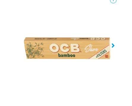OCB Bamboo Kingsize Slim Filter Tips www.jware .dk https://jware.dk/produkt/ocb-bamboo-kingsize-slim-filter-tips/ OCB Bamboo Kingsize Slim + Filter Tips