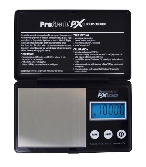 SCPROPX100 02 https://jware.dk/en/produkt/proscale-px-100g-0-01g/ ProScale PX 100g - 0.01g - Image 3