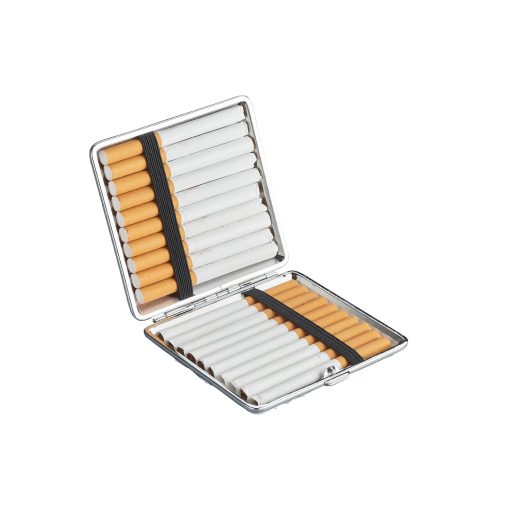 Champ High Metal Cigaretetui Tweed 20 Kingsize - Billede 3