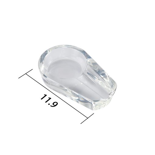 Askkopp i glas från Silver Match - Bild 4