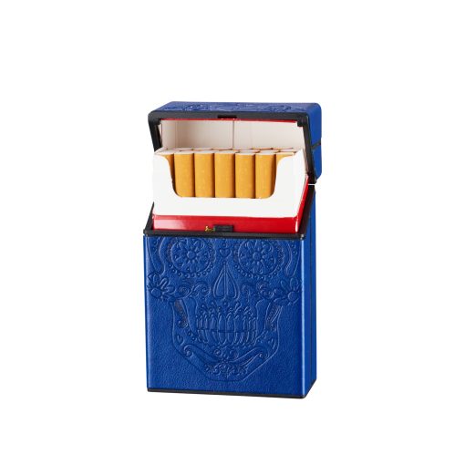 Champ Embossed Skull Cigarette Case 20 Kingsize - Image 2