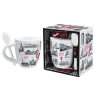 Krus Med Ske Black And White Lille I Aeske www.jware .dk https://jware.dk/en/produkt/mug-drawings-and-flags/