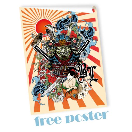 Black Leaf Boxed Bong Perko Ronin + Geisha - Image 4