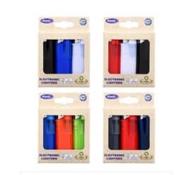 Atomic F2 Electronic Lighter 3 Pack