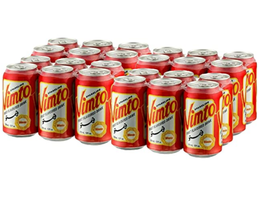 Vimto Red Sparkling Fruit Flavor 24 x 330 ml
