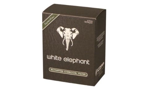 White Elephant Aktivt Kulfilter Superflow 9 mm 150 Stk www.jware .dk https://jware.dk/produkt/white-elephant-aktivt-kulfilter-superflow-9-mm-150-stk/ White Elephant Aktivt Kulfilter Superflow 9 mm 150 Stk