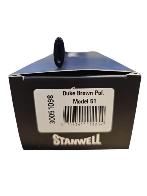 Stanwell Duke Brown Polished Pibe Model 51 - Billede 2