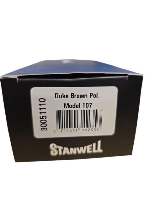 Stanwell Duke Brown Polished Pibe Model 107 - Billede 2