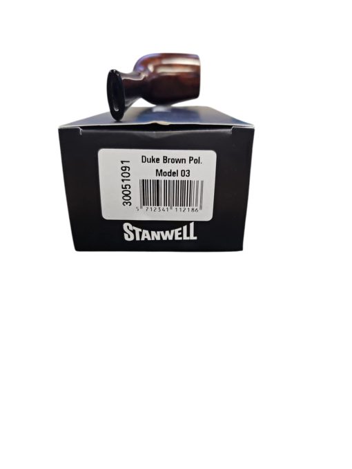 Stanwell Duke Brown Polished Pibe Model 03 - Billede 2