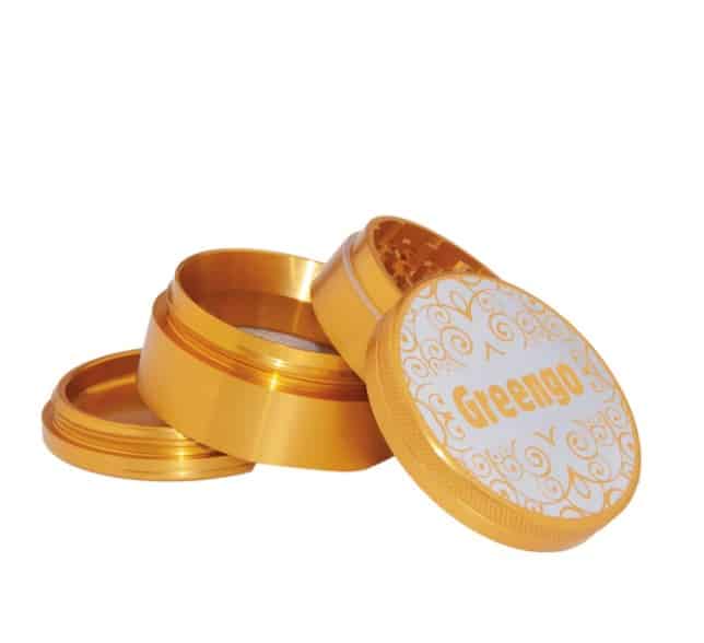 Greengo Grinder Metal 4 parts 63 mm www.jware .dk https://jware.dk/en/produkt/greengo-grinder-metal-4-parts-63-mm/ Greengo Grinder Metal 4 parts 63 mm