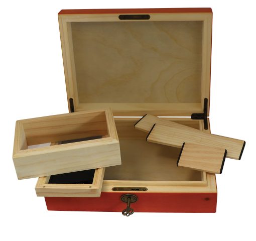 Supreme Rolling Wooden Box Large 8 x 27 cm - Billede 2