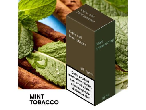 LIQUA Salt 10 ml Mint Tobacco 20 mg - Billede 2