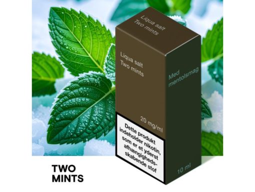 LIQUA Salt 10 ml Två mintpastiller 20 mg - Bild 2
