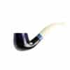 Myon Pipe Bicolor Double Ring Blue 9 mm www.jware .dk https://jware.dk/en/produkt/myon-pipe-natural-9-mm/