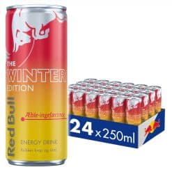 Red Bull Winter Edition Apple Ginger flavor 24 x 250 ml