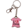 Noeglering T shirt I Love Copenhagen Pink www.jware .dk https://jware.dk/sv/produkt/nyckelring-flagga-med-diamanter-spinner/