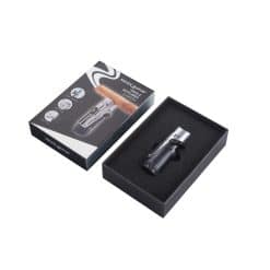 Silver Match 3-Double Jetflames + Cutter Lighter