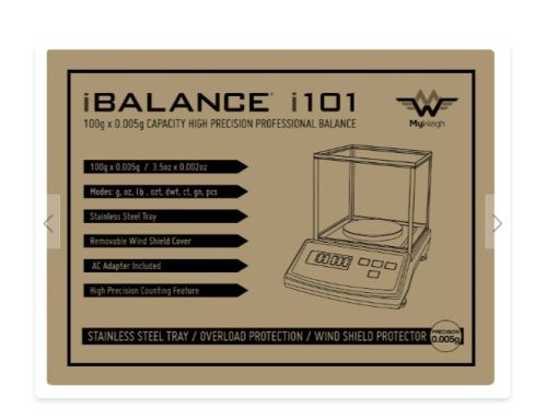 My Weigh iBalance 101 - 100g x 0.005g - Billede 3