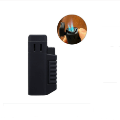 Atomic Black Rubber 3 Jet flame Lighter www.jware.dk