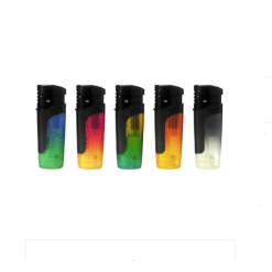 Atomic Pierre 2 tone Rubber Turbo Lighter