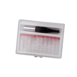 Denicotea Cigaretholder Krom Sort + 10 Filter www.jware.dk