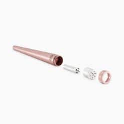 weezy aluminium pfeife mit ctip aktivkohlefilter und jack pod kapsel rose 12er display~3