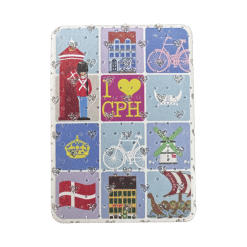 Magnet Rhinestone I Love Cph