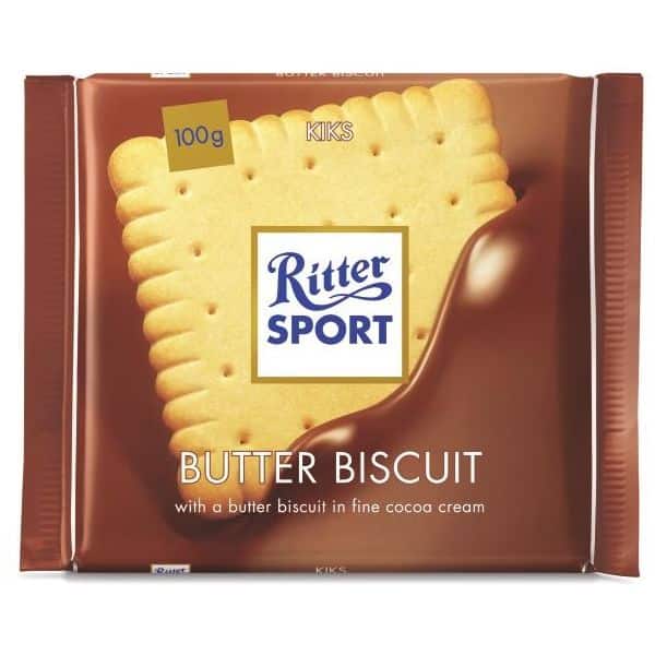 Ritter Sport Butter Kiks 12 x 100g www.jware .dk https://jware.dk/en/produkt/ritter-sport-butter-biscuits-12-x-100g/ Ritter Sport Butter Biscuits 12 x 100g