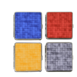 Atomic Cigarettetui Vävd Metall PU 20 King Size